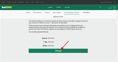 betting limits bet365